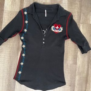 Alp-n-Rock Polo Half Sleeves Top
